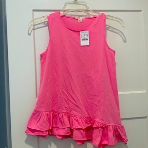 NWT pink girls Crewcuts Sleeveless Top
